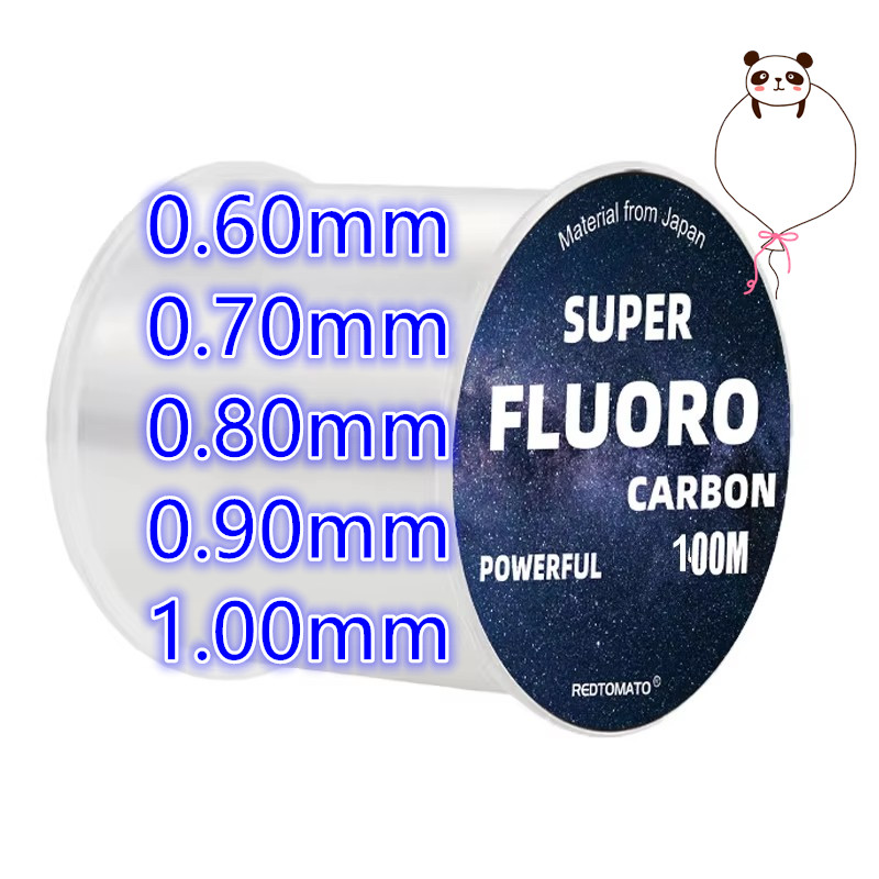 Ice Fishing Line - 100M Big Size Fluorocarbon Fishing Line