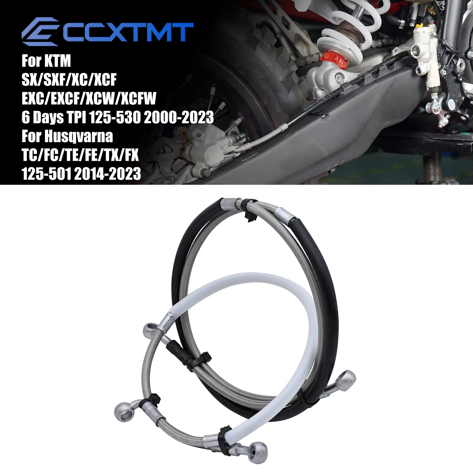 Braided Line - Motorcycle 10mm Front And Rear Brake