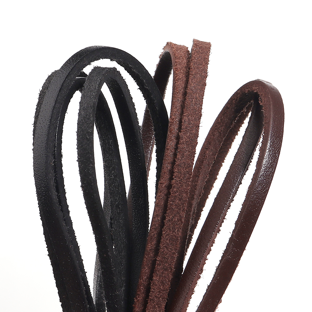 5yards 3mm Genuine Cow Leather - Braided Line 评论和价格