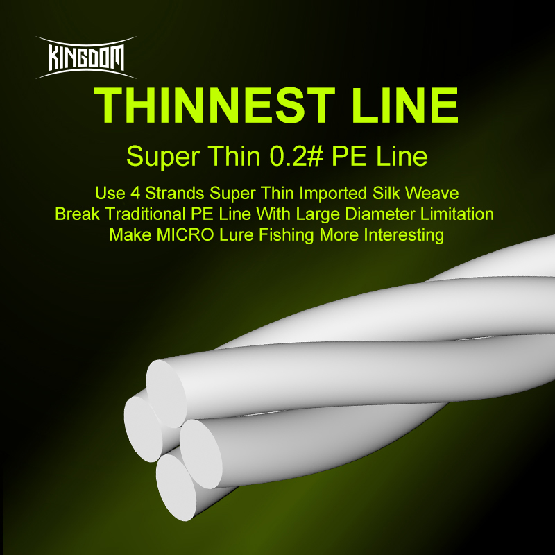 Kingdom Micro Fly THINNER Fish - Ice Fishing Line 评论和价格