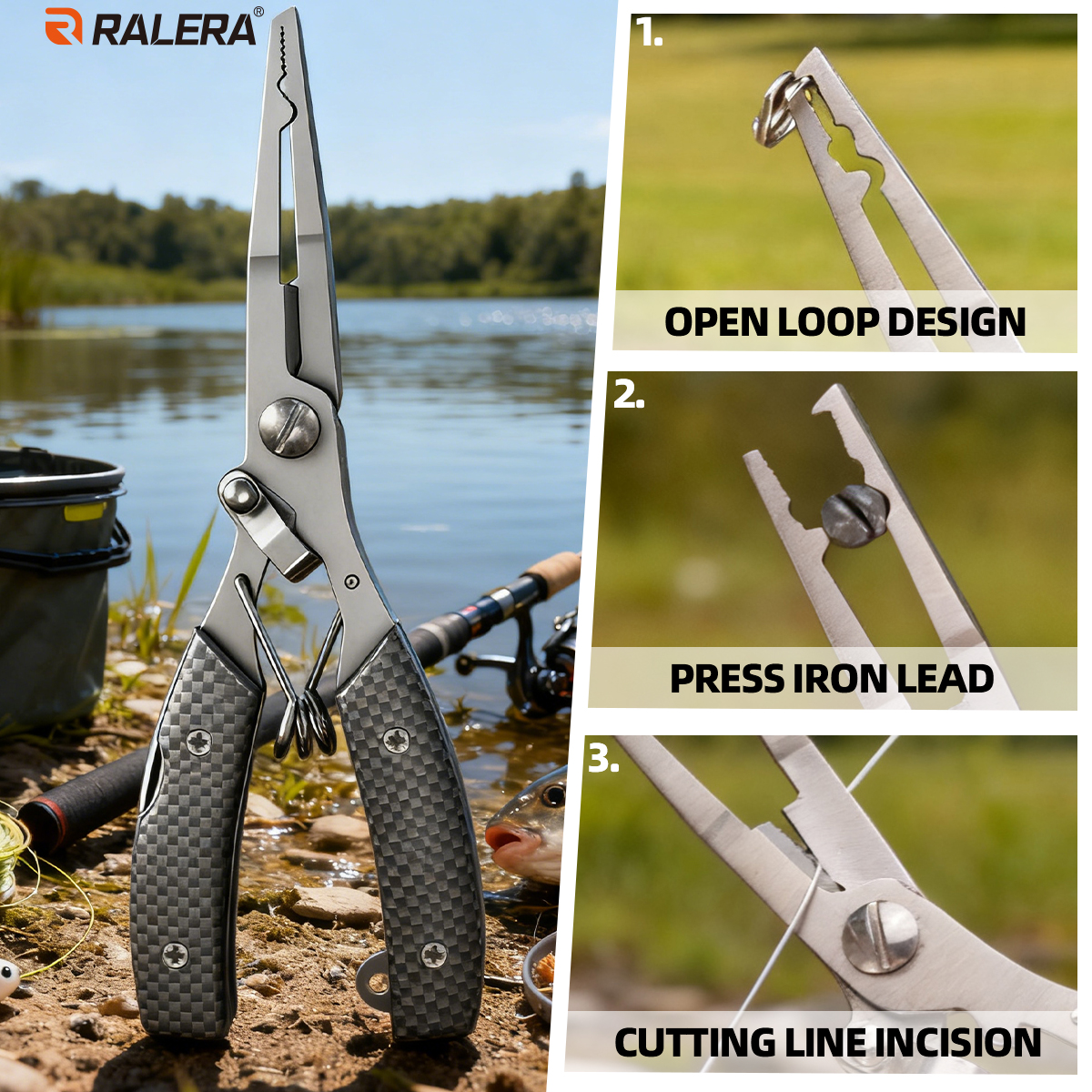 Fishing Tool Set, High-Quality - Fishing Line Cutter 评论和价格