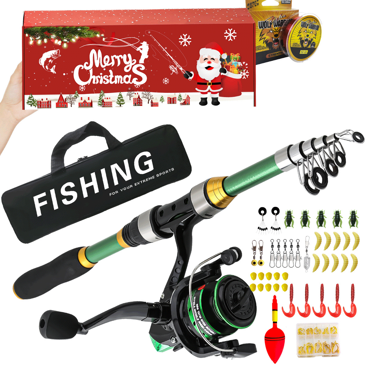 Fishing Tackle Christmas Set U - Freshwater Line 评论和价格