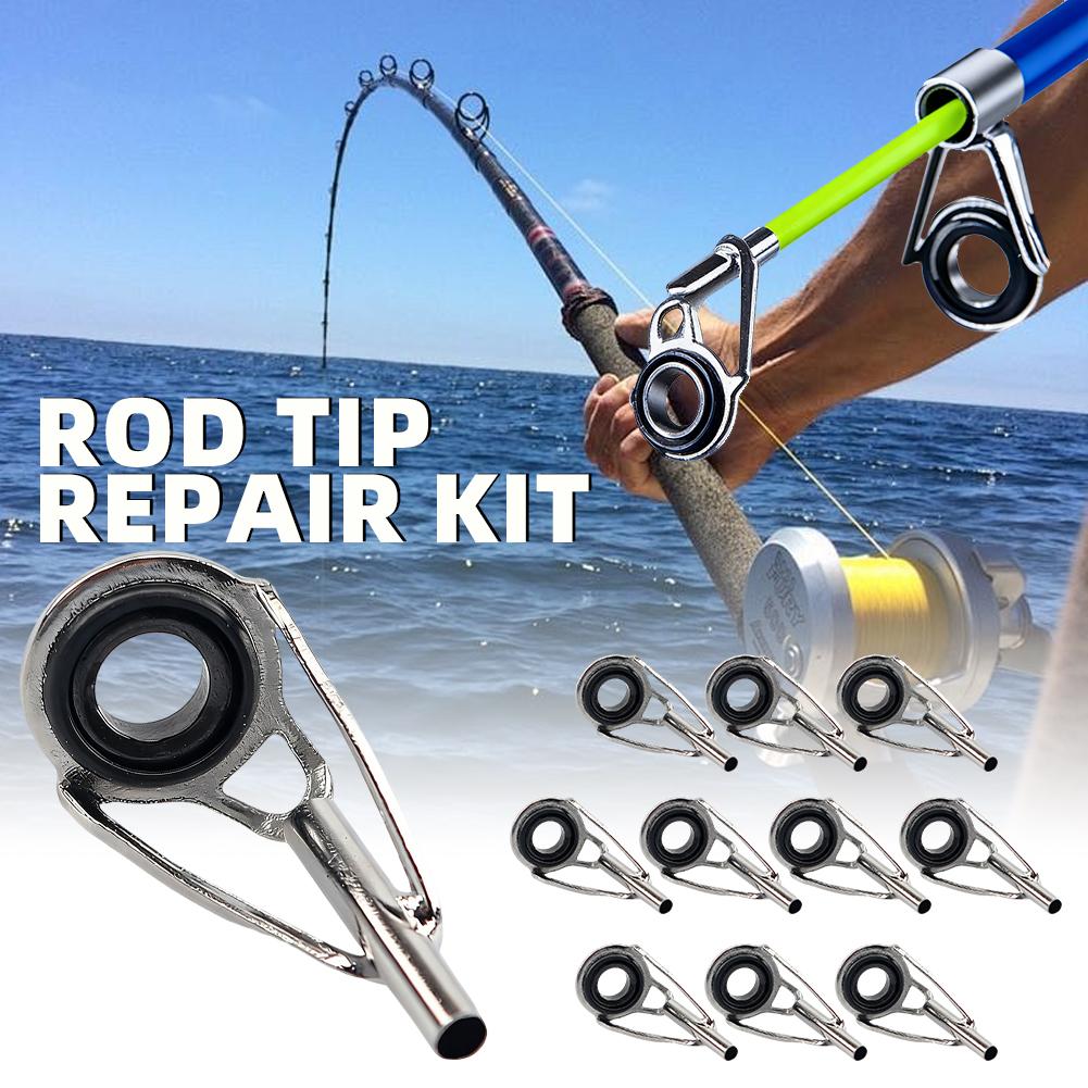 Rod Tip Repair Kit 10pcs Fishi - Saltwater Line 评论和价格