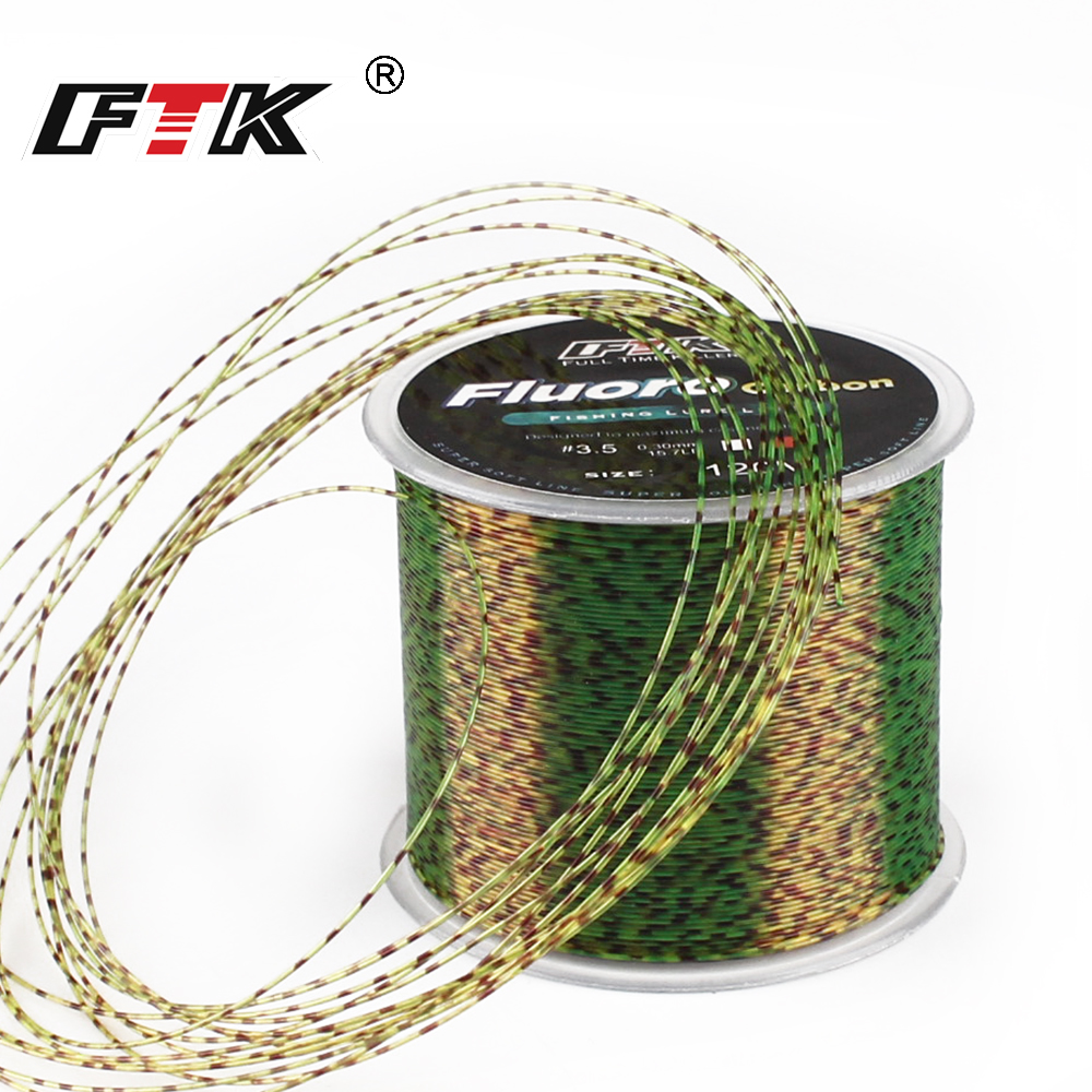 FTK 120m Invisible Fishing Lin - Fluorocarbon Line 评论和价格