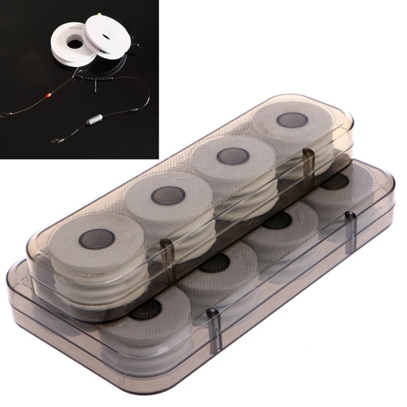 8/16Pcs Translucent Fishing Ta - Fishing Line Spool 评论和价格