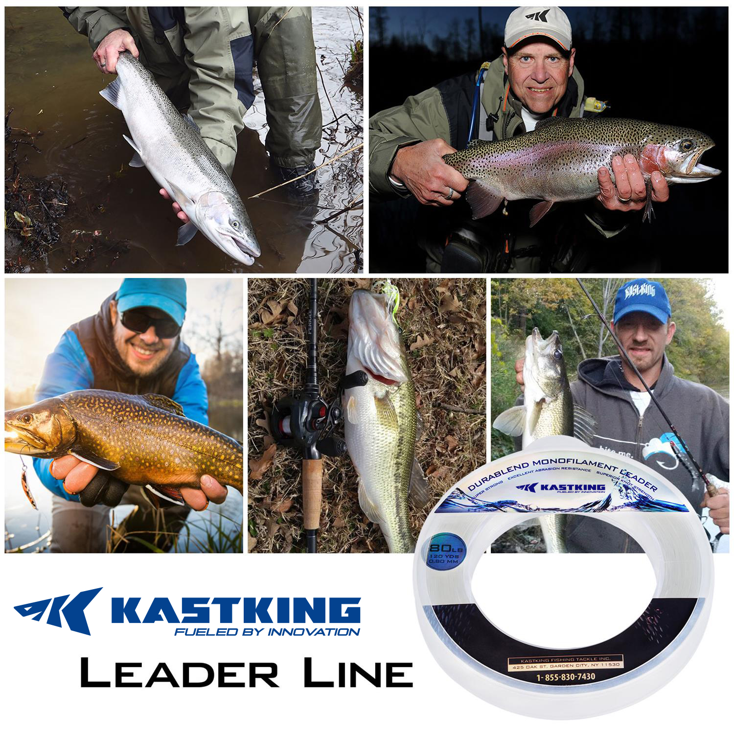 KastKing 20-200LB 110M 0.40-1. - Copolymer Line 评论和价格
