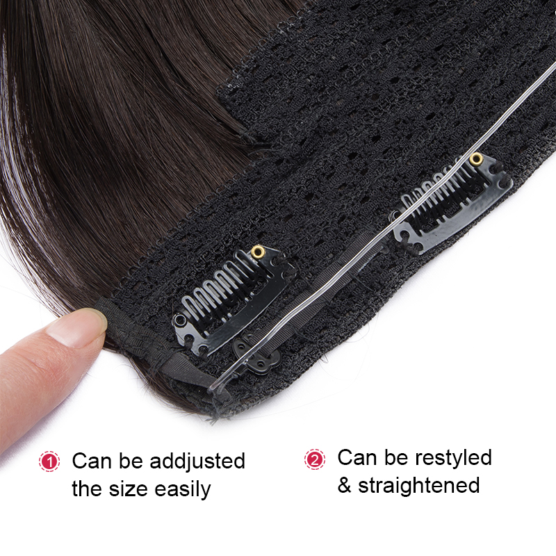 Clip in Hair Extension Real Hu - Tippet Line 评论和价格