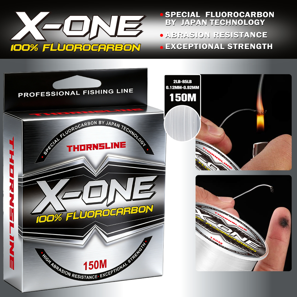 Thornsline 100% Fluorocarbon F - Copolymer Line 评论和价格