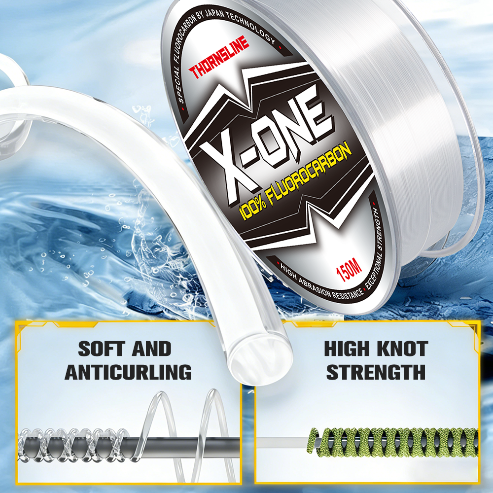 Thornsline 100% Fluorocarbon F - Copolymer Line 评论和价格